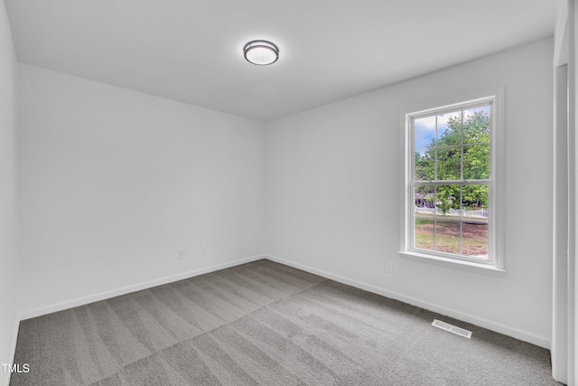 112 Edmondson Dr, Willow Springs, NC 27592 - carpeted empty room with visible vents, a wealth of natural light, and baseboards