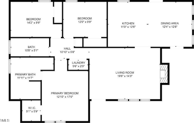 112 Edmondson Dr, Willow Springs, NC 27592 - plan