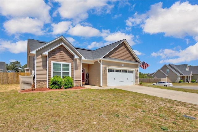 504 Loom Dr, Fayetteville, NC 28306 - view of front of house featuring driveway and an attached garage