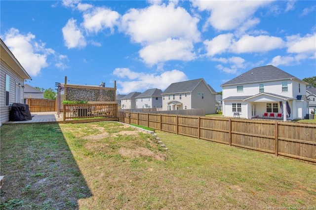 504 Loom Dr, Fayetteville, NC 28306 - view of yard featuring a residential view