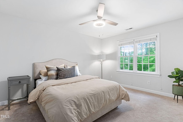 108 Nimbus Ct, Cary, NC 27513 - bedroom featuring carpet flooring, baseboards, and ceiling fan
