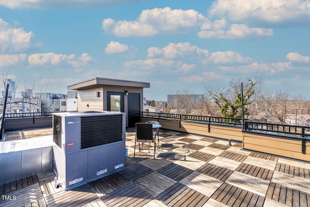 211 W Coporation, Durham, NC 27701 - view of wooden terrace