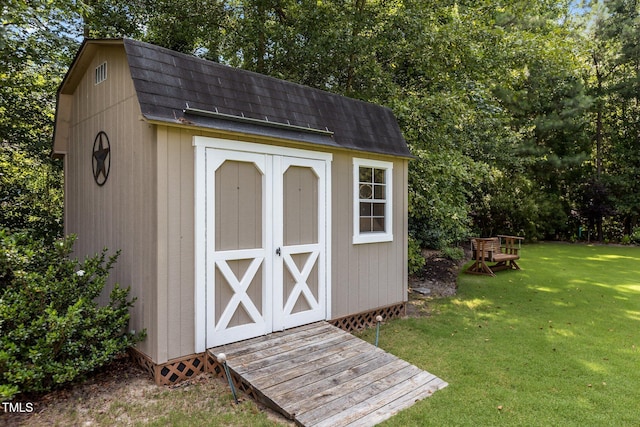 1813 Turning Plow Ct, Holly Springs, NC 27540 - view of shed