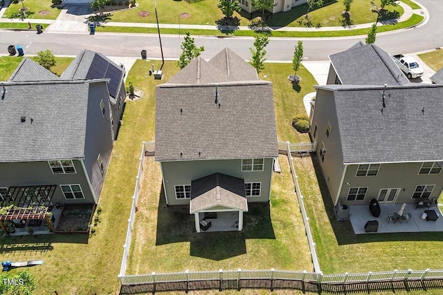 drone / aerial view