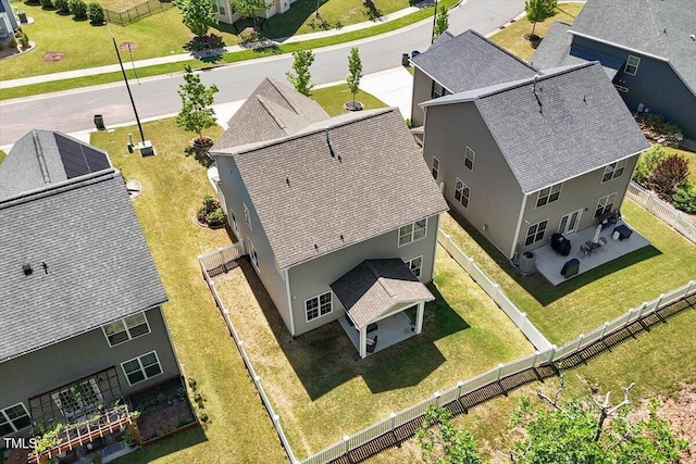 drone / aerial view
