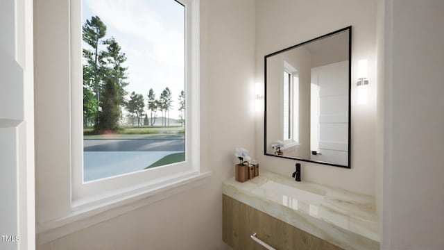 1800 Pershing Rd, Raleigh, NC 27608 - bathroom featuring plenty of natural light and a sink