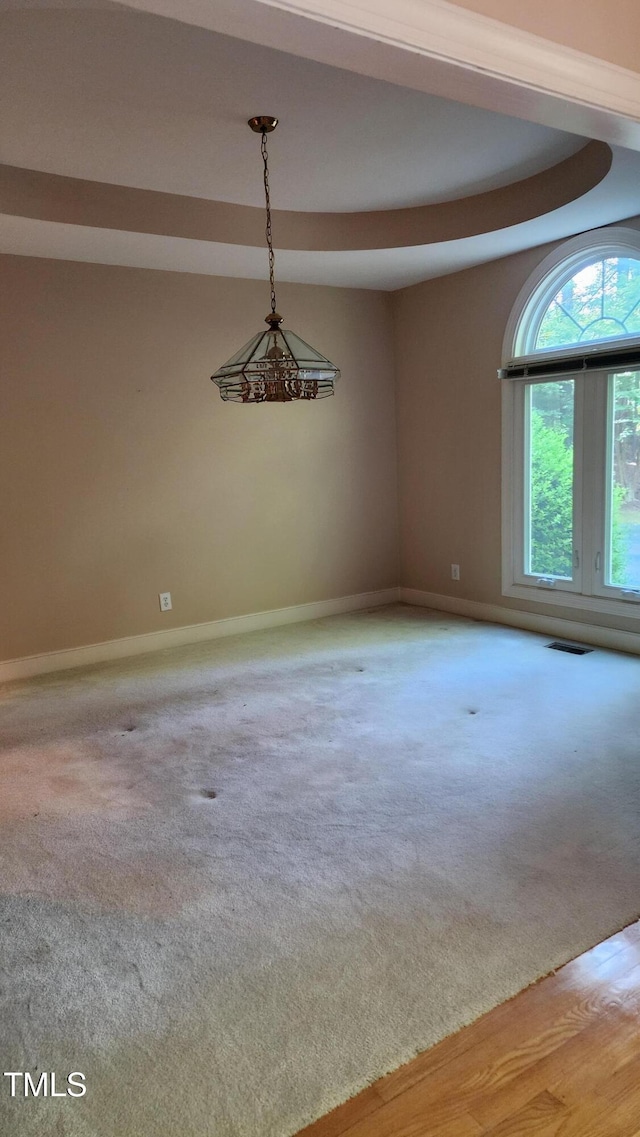 113 Colonial Dr, Wendell, NC 27591 - carpeted spare room with baseboards and visible vents
