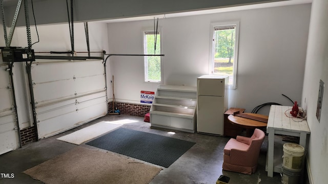 113 Colonial Dr, Wendell, NC 27591 - garage featuring freestanding refrigerator