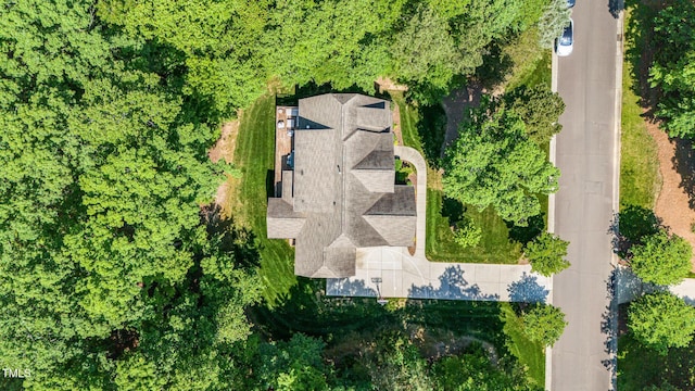 aerial view