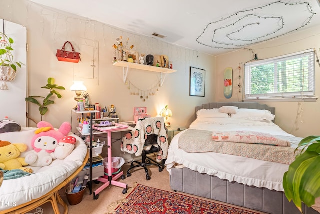 7313 Longstreet Dr, Raleigh, NC 27615 - bedroom with visible vents and carpet floors