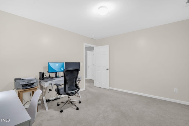 1305 Montreux Ct, Mebane, NC 27302 - office with baseboards, visible vents, and carpet floors