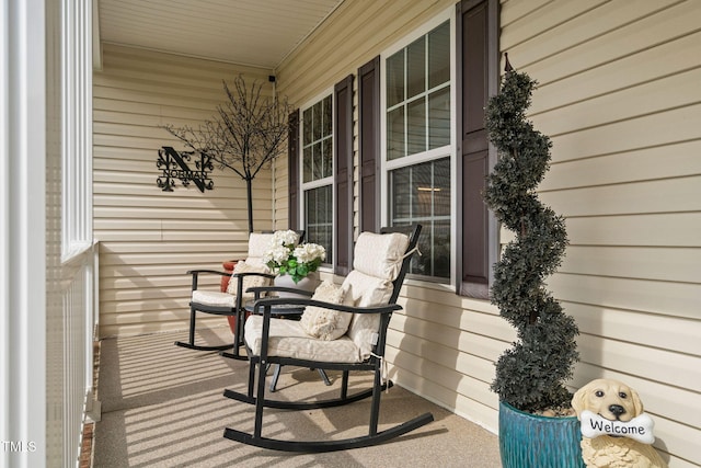 48 Falling Oak Ct, Clayton, NC 27520 - view of wooden porch