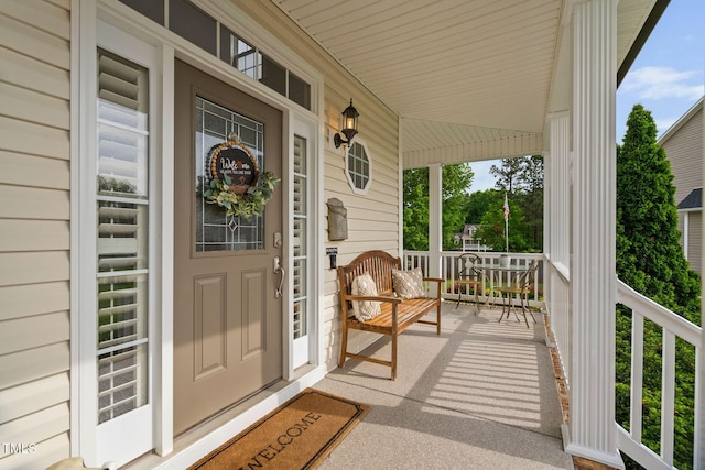 48 Falling Oak Ct, Clayton, NC 27520 - property entrance with covered porch