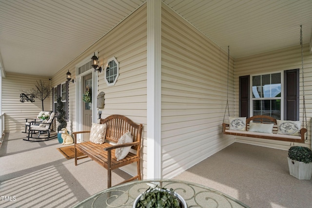 48 Falling Oak Ct, Clayton, NC 27520 - view of porch