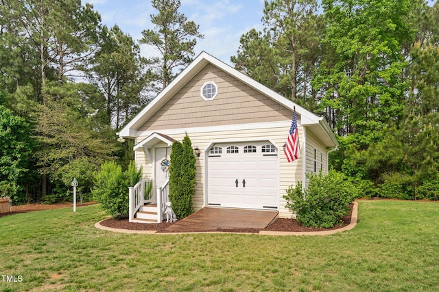48 Falling Oak Ct, Clayton, NC 27520 - view of garage