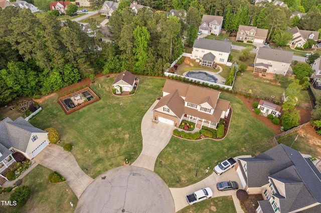 48 Falling Oak Ct, Clayton, NC 27520 - aerial view of property's location featuring nearby suburban area