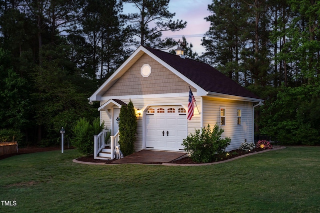 48 Falling Oak Ct, Clayton, NC 27520 - view of garage
