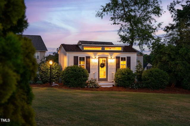 48 Falling Oak Ct, Clayton, NC 27520 - view of front facade with a front lawn