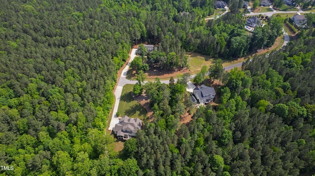 197 Boxwood Dr, Pittsboro, NC 27312 - view of property location featuring a heavily wooded area