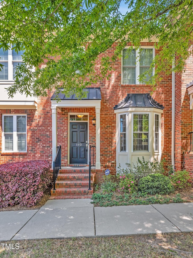 multi unit property with brick siding