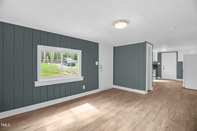 1219 Junction Rd, Durham, NC 27704 - unfurnished room with light wood-style floors and baseboards
