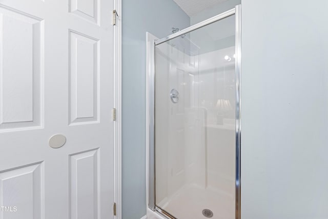 full bathroom with a stall shower
