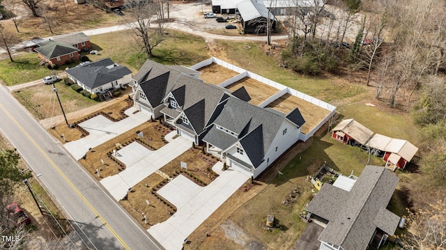 birds eye view of property featuring a residential view
