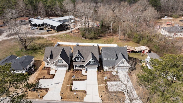 drone / aerial view