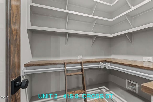 view of pantry