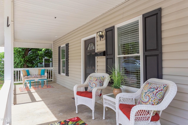 919 Orient St, Durham, NC 27701 - view of patio / terrace with covered porch