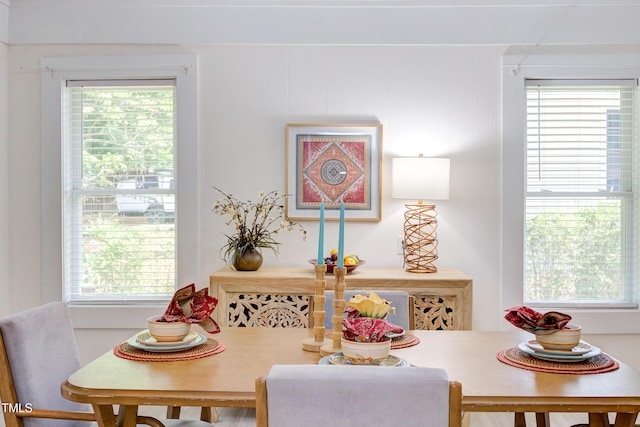 919 Orient St, Durham, NC 27701 - dining area with a healthy amount of sunlight