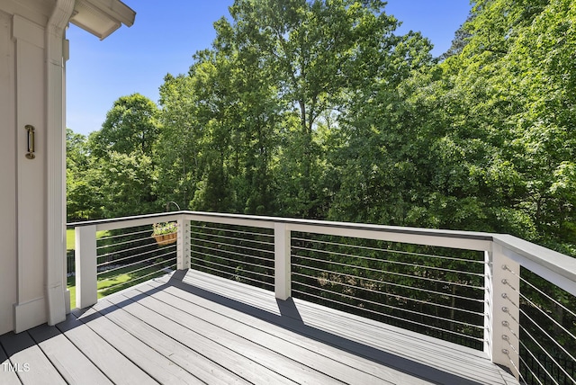 view of deck