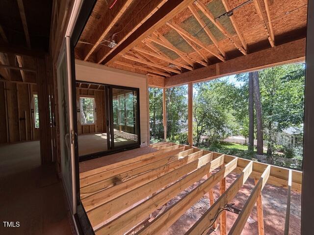 1500 Ridge Rd, Raleigh, NC 27607 - unfurnished sunroom with healthy amount of natural light