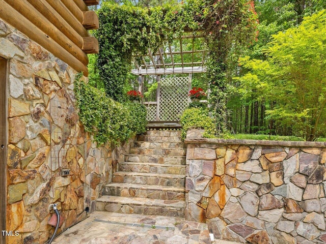 3009 Pleasant Hill Church Rd, Siler City, NC 27344 - view of staircase