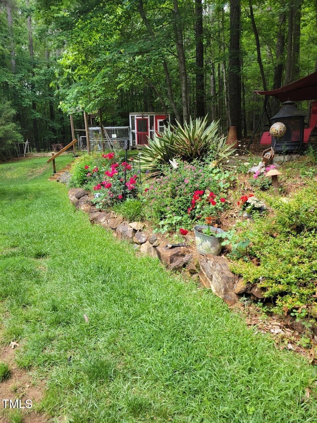 3009 Pleasant Hill Church Rd, Siler City, NC 27344 - view of green lawn