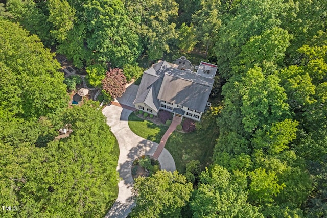 drone / aerial view