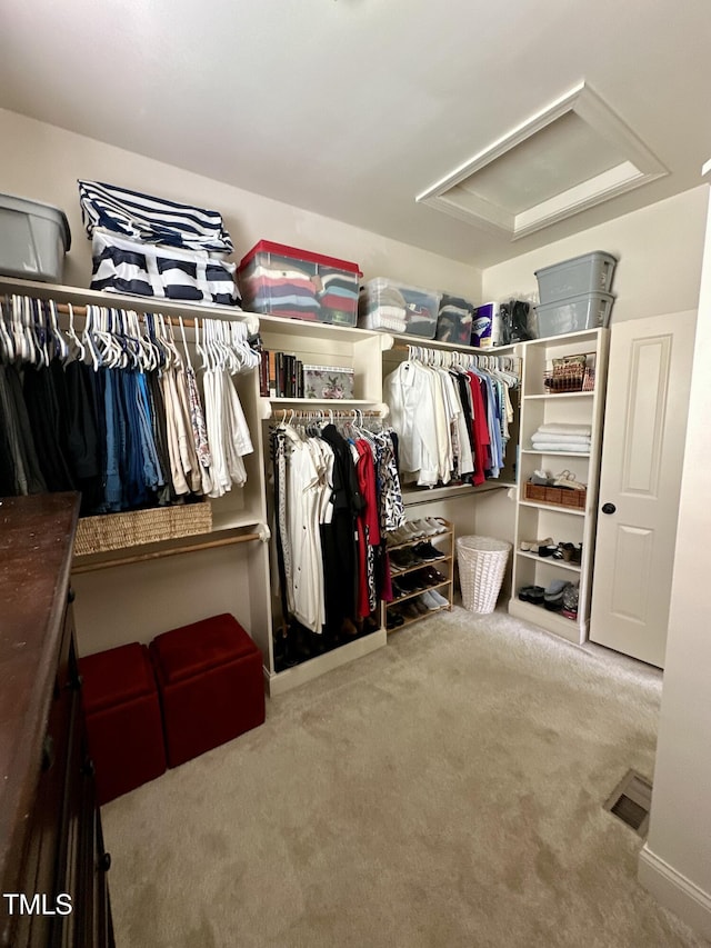 1710 Eddy Ct, Franklinton, NC 27525 - walk in closet featuring carpet floors