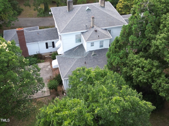 aerial view