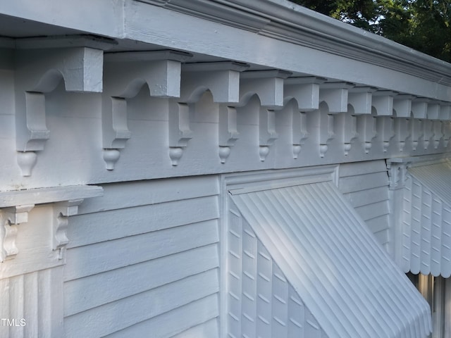 view of details