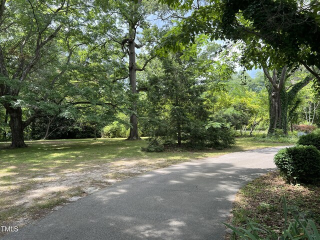 view of road
