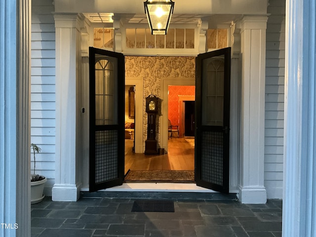 view of property entrance