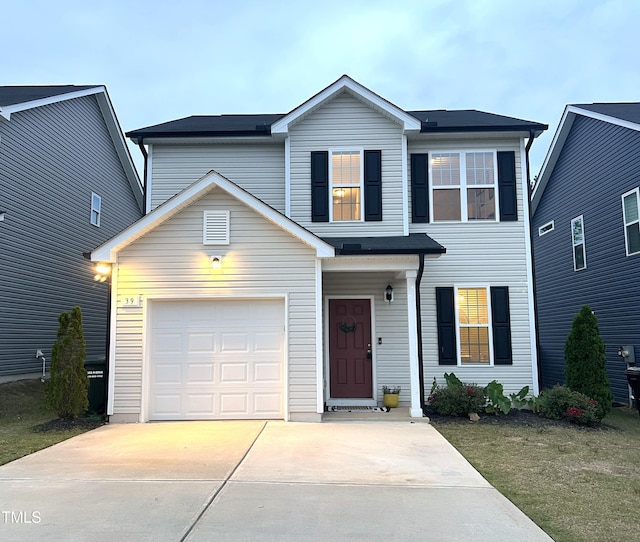 39 Principal Way, Clayton, NC 27520 - traditional-style home with driveway and a garage