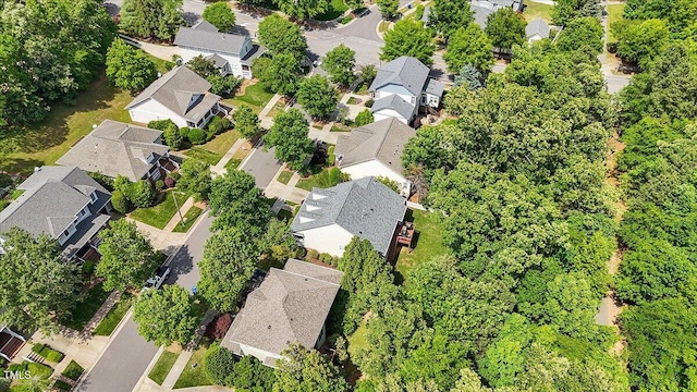 birds eye view of property featuring a residential view
