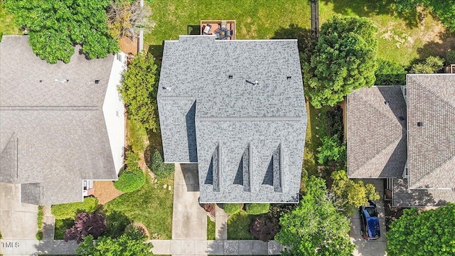 drone / aerial view