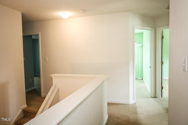 2528 Beech Gap Ct, Raleigh, NC 27603 - corridor with carpet flooring and baseboards