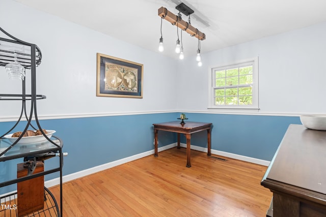 149 Baldwin Dr, Durham, NC 27712 - interior space featuring wood finished floors, visible vents, and baseboards