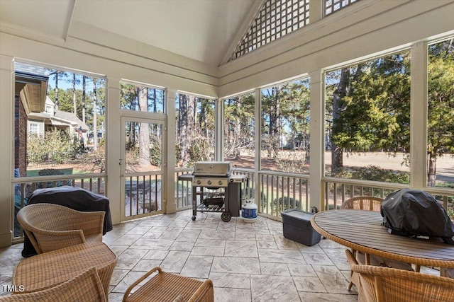 1317 Colonial Club Rd, Wake Forest, NC 27587 - view of sunroom / solarium