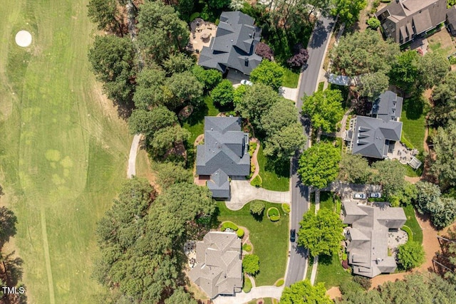1317 Colonial Club Rd, Wake Forest, NC 27587 - drone / aerial view featuring a residential view