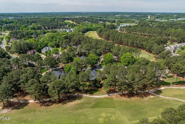1317 Colonial Club Rd, Wake Forest, NC 27587 - drone / aerial view featuring a residential view and view of golf course