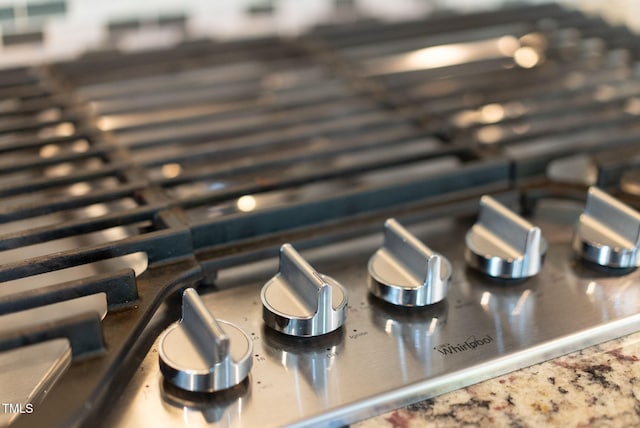 room details featuring gas cooktop
